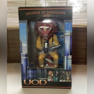 Universe Of Dinosaurs Firefighter Figurine